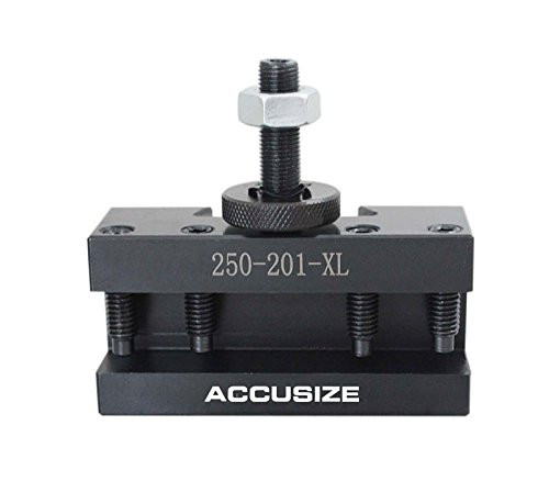 Accusize Industrial Tools Bxa Turning and Facing Holder, for 3/4'' Turning Tools, Quick Change Tool Holder, Style 1, 0250-0201t
