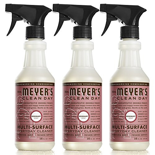 Mrs. Meyer's Clean Day Multi-Surface Everyday Cleaner, Rosemary, 16 fl oz, 3 ct Mrs. Meyer's Clean Day Multi-Surface Everyday Cleaner, Rosemary, 16 fl oz, 3 ct