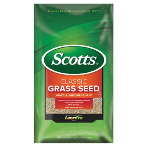 Scotts Company 17293 Classic Heat and Drought Mix Grass Seed, 3-Pound