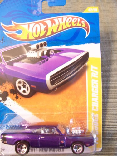 Hot Wheels 2011 New Models '70 Dodge Charger R/T (Purple) #42/50