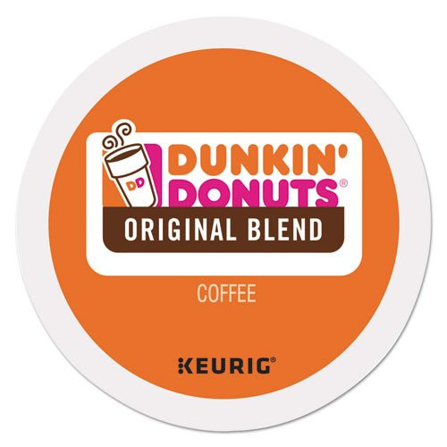 Dunkin Donuts 0845 K-Cup Pods, Original Blend, 24/box