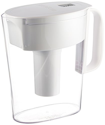 Brita Small 5 Cup Water Filter Pitcher with 1 Standard Filter, BPA Free  Metro, White