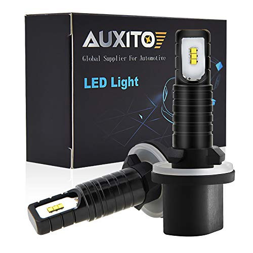 AUXITO 880-LEDs 890 892 893 899 LED Fog Light Bulb 1:1 Halogen Bulb Design with High Power CSP Chips for Fog Light or DRL, 6000K Cool White (Pack of 2)