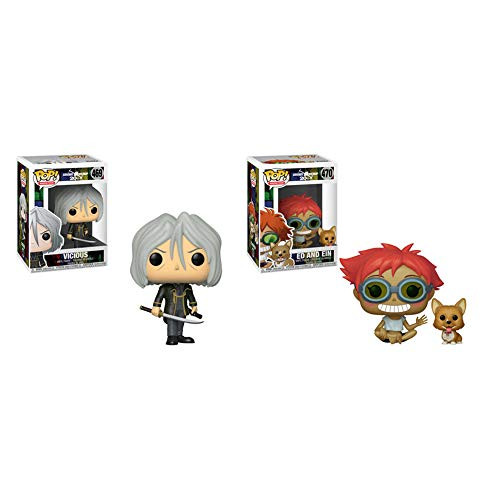 Funko Pop! Animation: Cowboy Bebop Set of 2: Edward & EIN Vicious