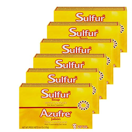 Grisi Sulfur Soap for Acne - 6 pack Grisi Sulfur Soap for Acne - 6 pack