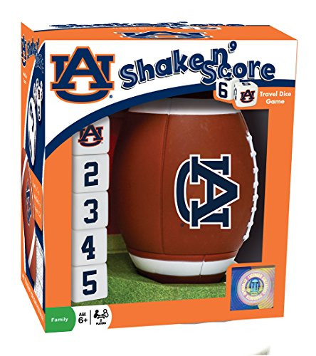 MasterPieces NCAA Auburn Tigers Shake 'n Score Dice Game