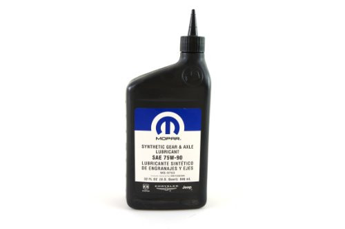 Genuine Chrysler Fluid 5010320AA SAE 75W-90 Synthetic Gear Lubricant - 1 Quart
