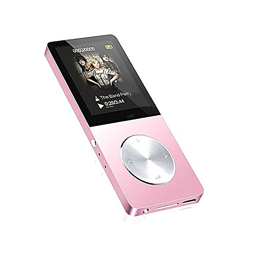 MP3 Music Player Digital LCD 1.8 inch TFT Screen 8GB Pink