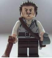 Will Turner Lego Pirates of the Caribbean Minifigure