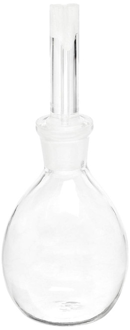 American Educational 7-412-2-A Borosilicate Glass 25mL Uncalibrated Specific Gravity Bottle with Ground Glass Stopper (Bundle of 5)