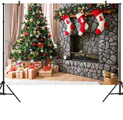 DULUDA 9X6FT Christmas Theme Seamless Pictorial Cloth Customized Photography Backdrop Background Studio Prop WXL41B