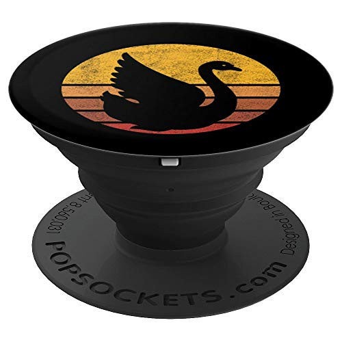 Vintage Sunset Trendy Silhouette Swan - PopSockets Grip and Stand for Phones and Tablets Vintage Sunset Trendy Silhouette Swan - PopSockets Grip and Stand for Phones and Tablets
