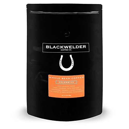 Blackwelder Coffee, Single Origin Whole Bean Colombian Supremo Bucaramanga, Fresh Roasted Small Batch (2lb Bag)