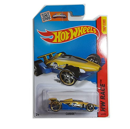 Hot Wheels, 2015 HW Race, Carbide [Gold/Blue] Die-Cast Vehicle #161/250