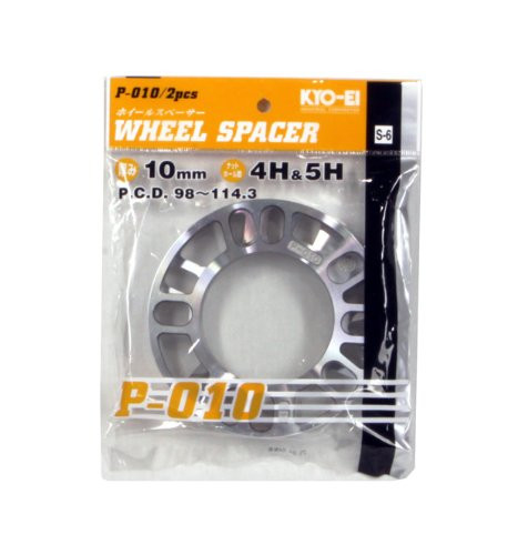 Kics W010UP 10mm Universal Wheel Spacer - Pair