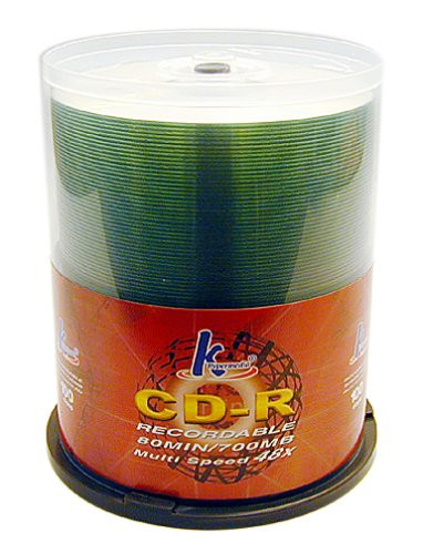 KHypermedia 80 Minute/700 MB 48x CD-R Discs (100-Pack Spindle) (Discontinued by Manufacturer)