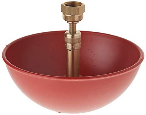 LITTLE GIANT 2500 Automatic Game Bird Fountain Waterer, Red