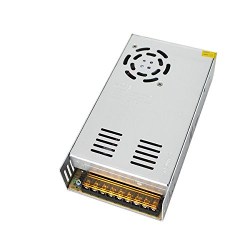 Rextin DC 12V 300W 25A Regulated Transformer Power Supply Driver SW For LED Strip Lights (300W)