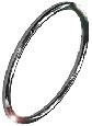 Abacus Swivel Chair Parts (#8173) Bar Stool Ring 12 3/4" Round Chrome Stool Replacement