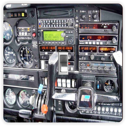 Rikki Knight Flight Airplane Cockpit-Single Toggle Light Switch Plate