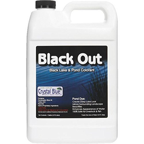 Sanco Industries Black Out Lake and Pond Dye - 1 Gallon Sanco Industries Black Out Lake and Pond Dye - 1 Gallon