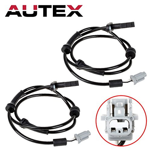 AUTEX 2PC ABS Wheel Speed Sensor Front Left & Right ALS1442 5S11191 0844380 47910JA000 Compatible with Nissan Altima 2007 2008 2009 2010-2012 2.5L 3.5L/Replacement for Nissan Maxima 2009-2013 3.5L