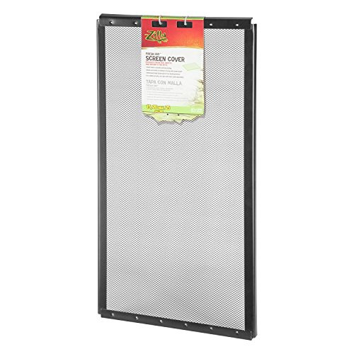 Zilla Reptile Terrarium Covers Fresh Air Screen, 24x12-inch