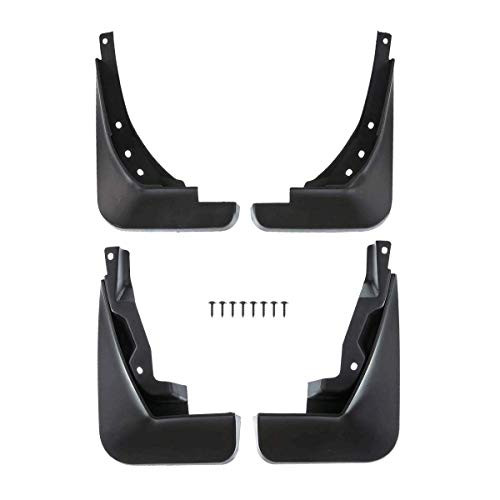 A-Premium Mud Flaps Splash Guards for Audi A4 A4 Quattro 2017-2018 4-PC Set