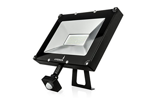 Hyperikon LED Motion Sensor Light, 125 Watt (30W), Outdoor Flood Light, 5000k Bright White,Security Light