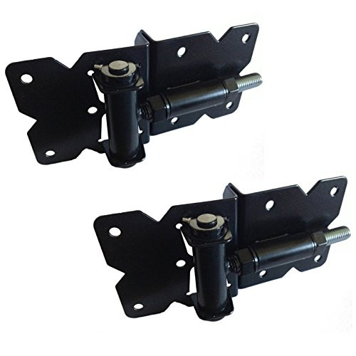 Vinyl Gate Hinge set Self Closing Adjustable Vinyl Fence