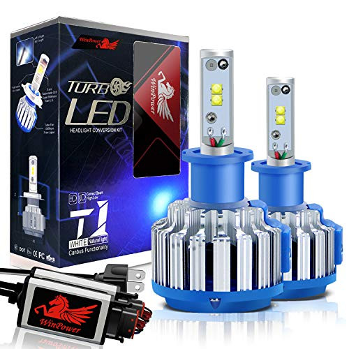 Win Power H3 Headlight Bulb LED CREE 70W 6000K 7200LM Cool White Conversion Kit+ Canbus-2 Yr Warranty