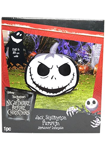 Jack Skellington Pumpkin Airblown Inflatable