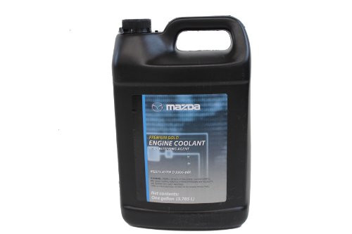 Genuine Mazda Fluid (0000-77-507E-03) Gold Premium Coolant with Bittering Agent - 1 Gallon