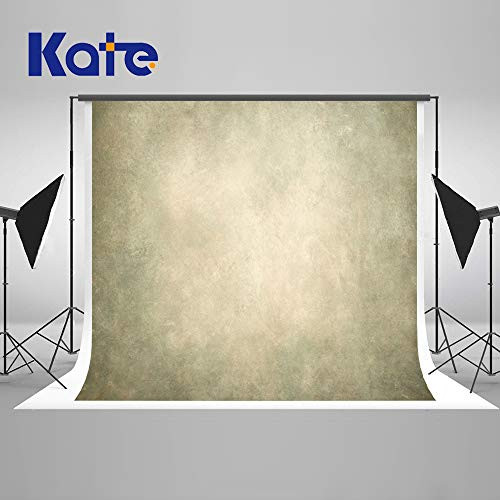 Kate 7×5ft Ivory Gradient Backdrops Portrait Abstract Photography Background Grunge Texuture Abstract Photo Backdrops for Photographer Soft Fabric Cloth Seamless Photo Headshot Props