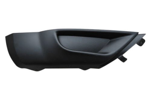 OE Replacement Mitsubishi Outlander Front Passenger Side Bumper Extension Outer (Partslink Number MI1005116)