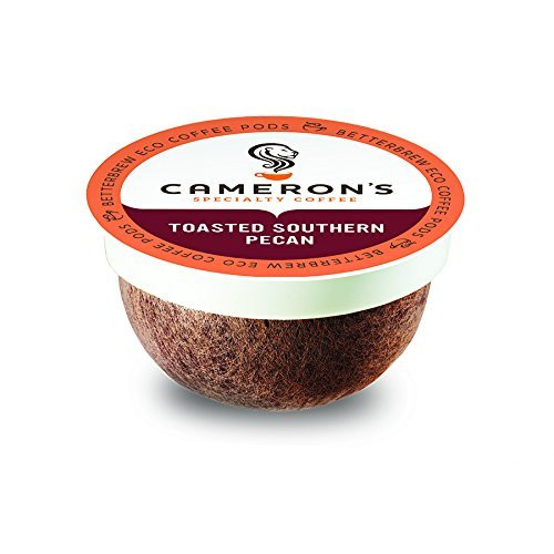 Cameron's Coffee Single Serve Pods, Flavored, Toasted Southern Pecan, 12 Count (Pack of 6)