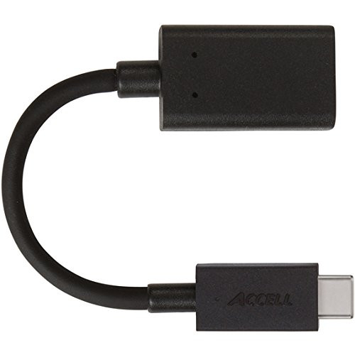 Accell USB-C to USB-A 3.0 Adapter - USB-IF Certified - USB 3.0 Compliant - Compatible with Windows, Mac OS, Chrome OS