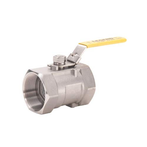 Legend Valve 113-123 Conventional Port Stainless Ball Valve, Locking Handle, 2.3"x2.3"x0.7"