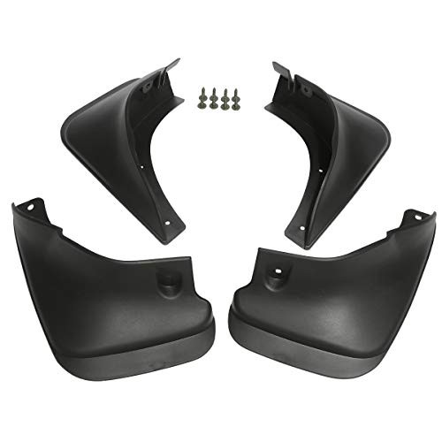 A-Premium Splash Guard Mud Flaps for Toyota Corolla 1993-1997 Wagon 4-PC Set