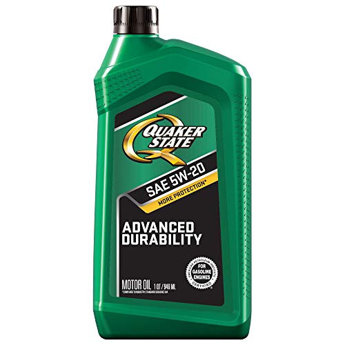 Quaker State Advanced Durability Conventional 5W-20 Motor Oil (1-Quart, Case of 6) Quaker State Advanced Durability Conventional 5W-20 Motor Oil (1-Quart, Case of 6)