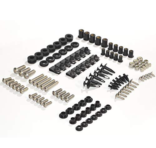 Complete Motorcycle Fairing Bolt Kit For Suzuki GSX-R600 / GSX-R750 2011-2015 Body Screws, Fasteners, and Hardware Complete Motorcycle Fairing Bolt Kit For Suzuki GSX-R600 / GSX-R750 2011-2015 Body Screws, Fasteners, and Hardware