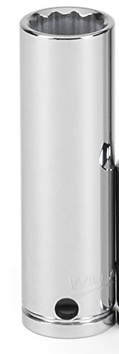 Williams 32430-TH 12-Point Tools at Height 1/2 Drive Deep Socket, 15/16"