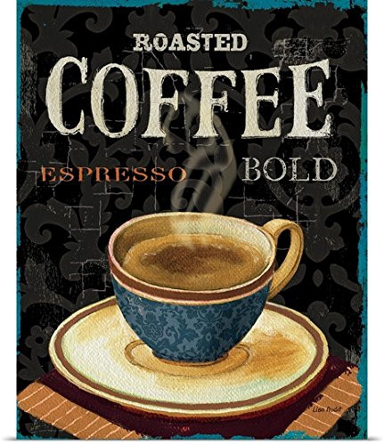 GREATBIGCANVAS Entitled Today's Coffee IV Poster Print, 29" x 36", Multicolor