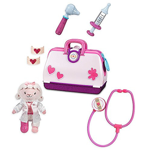 Disney Doc McStuffins Toy Hospital Play Set with Lambie Plush