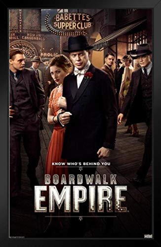Boardwalk Empire Season 2 Framed Poster 14x20 inch