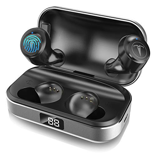 Bluetooth Headphones,TAGRY 5.0 True Wireless Earbuds Deep Bass HiFi Stereo Sound 30H Playtime Bluetooth Earphones in Ear Binaural Call Headset with Charging Case and Built in Mic for Sports Running Bluetooth Headphones,TAGRY 5.0 True Wireless Earbuds Deep Bass HiFi Stereo Sound 30H Playtime Bluetooth Earphones in Ear Binaural Call Headset with Charging Case and Built in Mic for Sports Running