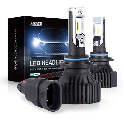 9006(HB4) LED Headlight Bulbs Conversion Kit Y8 Series ZES Chips Extremely Bright 6500K Xenon White - 8000 Lumens/Set