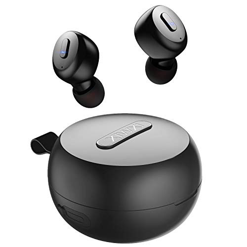True Wireless Earbuds,ALOFOX Latest Bluetooth 5.0 Auto Pairing HiFi Sound Bluetooth Earbuds with Charging Case, IPX8 Waterproof 30H Playtime 3D Stereo Sound with Deep Bass Wireless Headphones True Wireless Earbuds,ALOFOX Latest Bluetooth 5.0 Auto Pairing HiFi Sound Bluetooth Earbuds with Charging Case, IPX8 Waterproof 30H Playtime 3D Stereo Sound with Deep Bass Wireless Headphones
