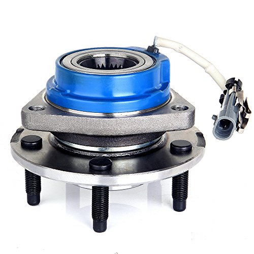 ECCPP Wheel Hub and Bearing Assembly Front Rear 513121 fit 2000-2004 Buick Century Lesabre Park Chevrolet Pontiac Replacement for 5 lugs Wheel hub with ABS 3 Bolt Flange