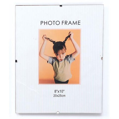 Bulk Buy: Darice DIY Crafts Glass Clip Photo Frame 8x10 inches (12-pack) 97219
